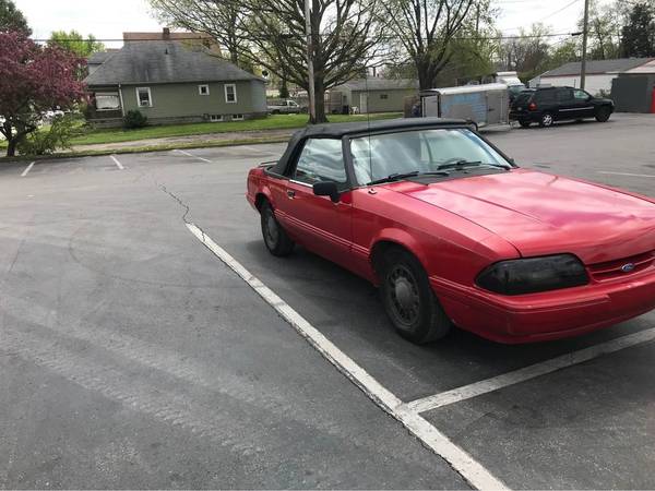 1993 mustang convertible lx foxbody for sale in Indianapolis, IN – photo 3