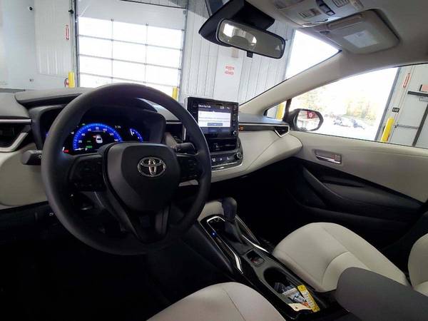 2020 Toyota Corolla Hybrid LE Sedan 4D sedan Black - FINANCE ONLINE... for sale in Yuba City, CA – photo 23