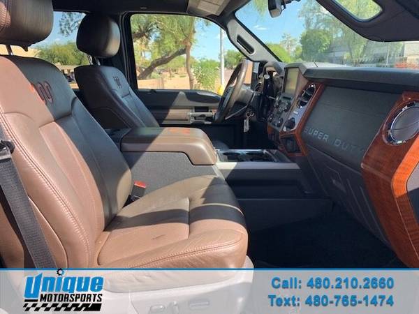 2015 FORD F350 CREW CAB KING RANCH DRW ~ READY TO GO! EASY FINANCING! for sale in Tempe, AZ – photo 19