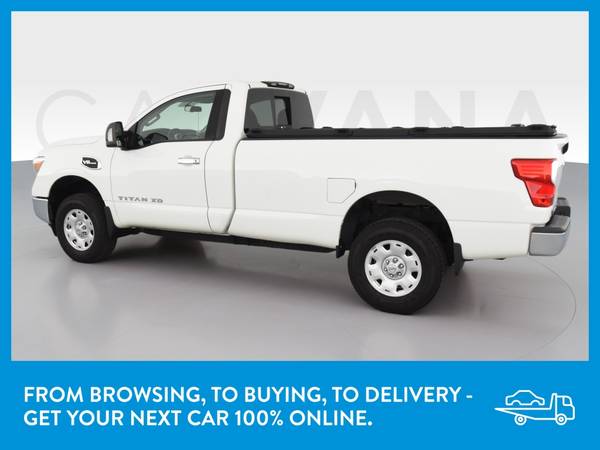 2017 Nissan TITAN XD Single Cab SV Pickup 2D 8 ft pickup White for sale in Beaumont, TX – photo 5