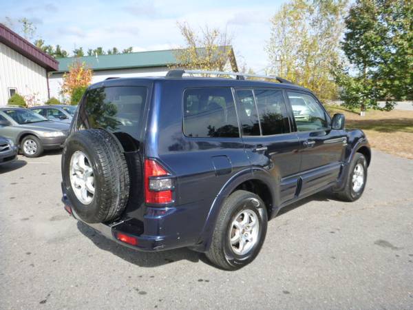 2002 MITSUBISHI MONTERO LIMITED VERY CLEAN 4X4 3RD ROW 7 PASS LEATHER for sale in Milford, ME – photo 5