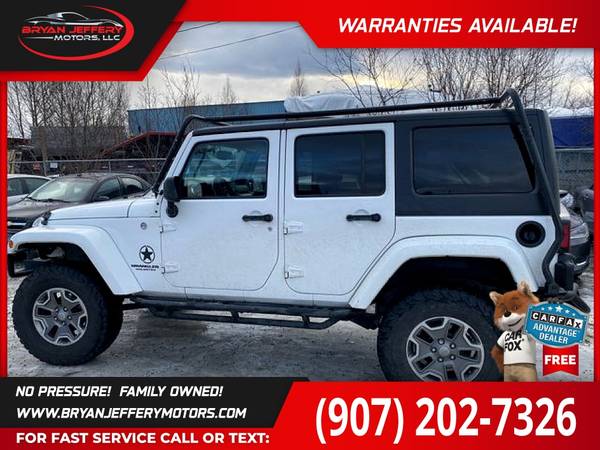 2013 Jeep Wrangler Unlimited Sahara Sport Utility 4D FOR ONLY for sale in Anchorage, AK – photo 5