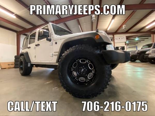2016 Jeep Wrangler Unlimited 4x4 IN HOUSE FINANCE - FREE SHIPPING -... for sale in DAWSONVILLE, SC
