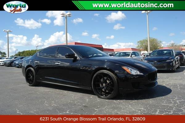2014 Maserati Quattroporte S Q4 $729/DOWN $115/WEEKLY for sale in Orlando, FL