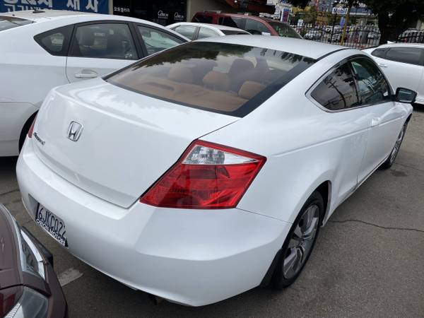 2009 HONDA ACCORD COUPE EX WHITE 78, 250MILES - - by for sale in Los Angeles, CA – photo 4