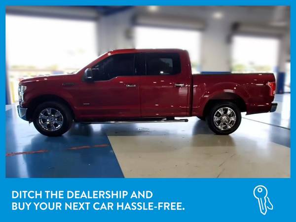 2015 Ford F150 SuperCrew Cab XLT Pickup 4D 5 1/2 ft pickup Red for sale in Macon, GA – photo 4
