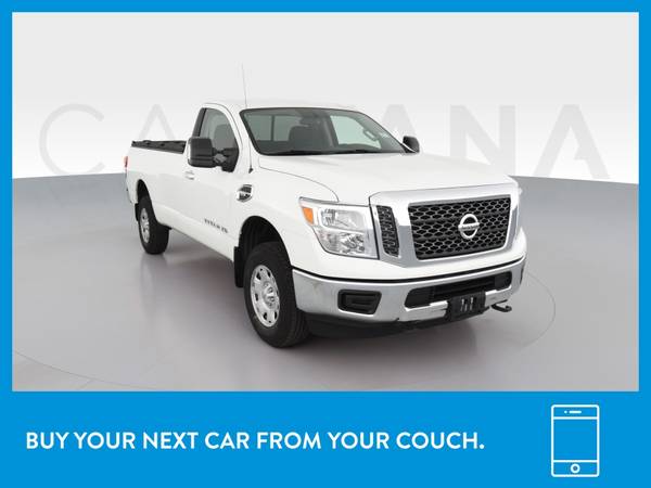 2017 Nissan TITAN XD Single Cab SV Pickup 2D 8 ft pickup White for sale in Indianapolis, IN – photo 12