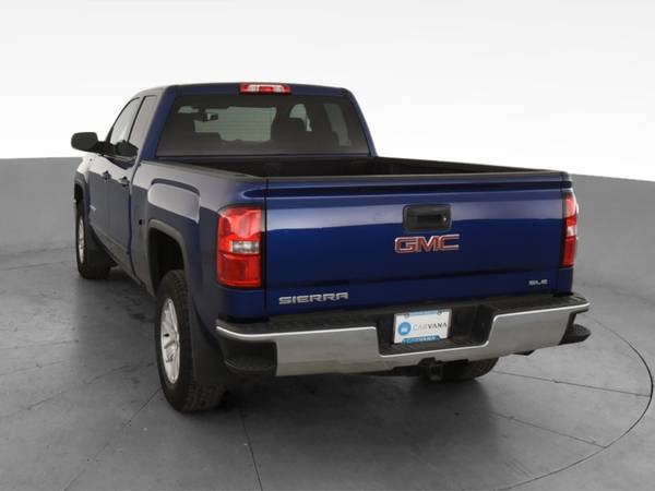 2014 GMC Sierra 1500 Double Cab SLE Pickup 4D 6 1/2 ft pickup Blue -... for sale in York, PA – photo 8