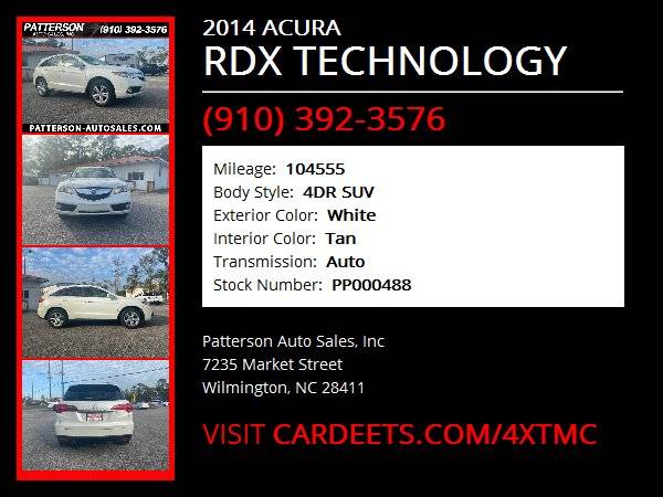 2014 ACURA RDX TECHNOLOGY - cars & trucks - by dealer - vehicle... for sale in Wilmington, NC – photo 22