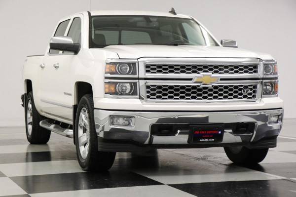HEATED COOLED LEATHER! 2015 Chevrolet Silverado 1500 4X4 Crew White... for sale in Clinton, MO – photo 18