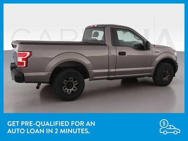 2018 Ford F150 Regular Cab XL Pickup 2D 6 1/2 ft pickup Gray for sale in Topeka, KS – photo 9