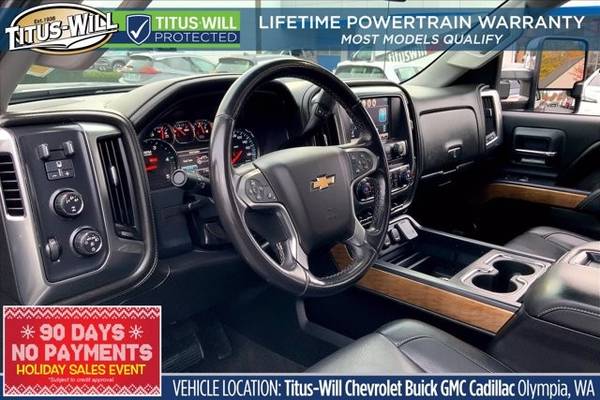 2015 Chevrolet Silverado Diesel 4x4 4WD Chevy LTZ CREW CAB 153.7 LTZ... for sale in Olympia, WA – photo 14