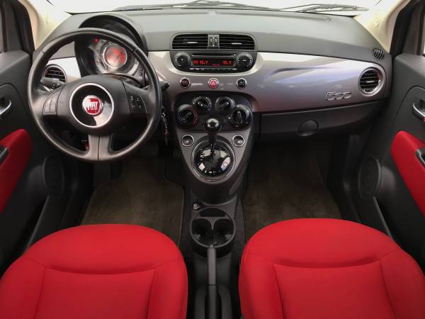 ++ 2013 FIAT 500 POP WITH RED INTERIOR - cars & trucks - by owner -... for sale in Port Saint Lucie, FL – photo 11