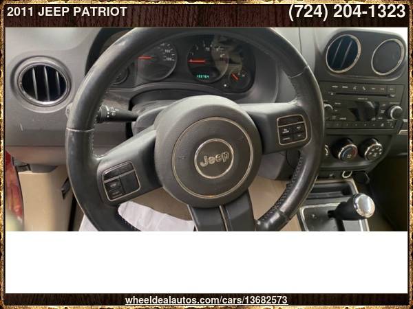 2011 JEEP PATRIOT SPORT - cars & trucks - by dealer - vehicle... for sale in New Kensington, PA – photo 8