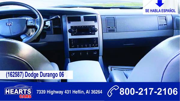 Dodge Durango 06 Hemi - cars & trucks - by dealer - vehicle... for sale in Heflin, AL – photo 7