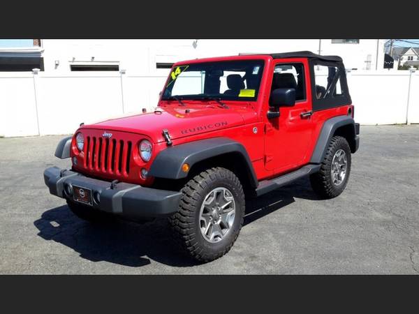 2014 Jeep Wrangler Rubicon 4x4 2dr SUV with - - by for sale in Wakefield, MA – photo 2