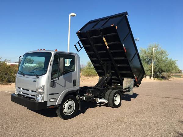 *2010 Isuzu NRR Tilt Cab, 19500 GVW*5.2L L4 Diesel 12' Dump Box*Clean, for sale in Scottsdale, AZ – photo 10