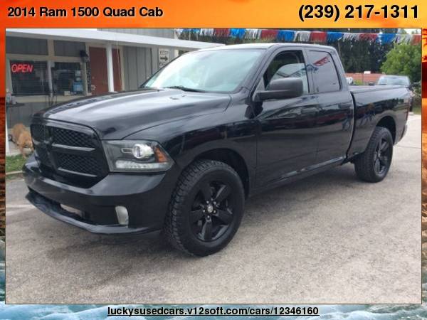 2014 Ram 1500 Quad Cab Express Pickup 4D 6 1/3 ft Lucky's SW Premier... for sale in North Fort Myers, FL – photo 2