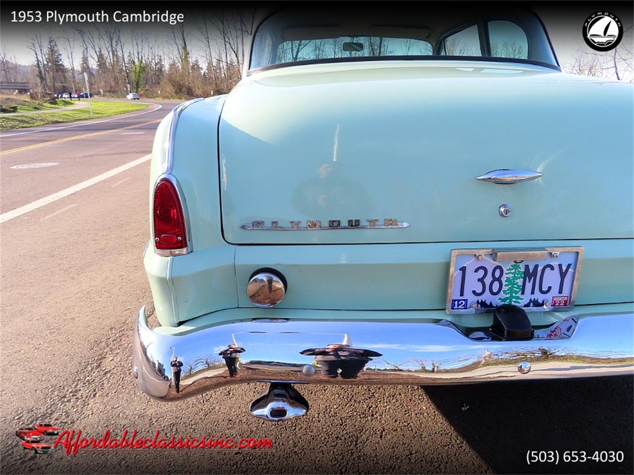 1953 Plymouth Cambridge for sale in Gladstone, OR – photo 25