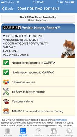 06 Pontiac Torrent AWD Clean Carfax for sale in San Antonio, TX – photo 14