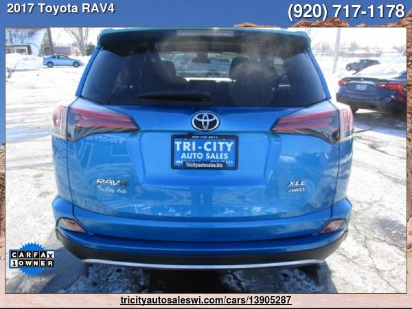 2017 TOYOTA RAV4 XLE AWD 4DR SUV Family owned since 1971 - cars & for sale in MENASHA, WI – photo 4