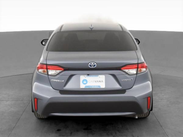 2020 Toyota Corolla Hybrid LE Sedan 4D sedan Blue - FINANCE ONLINE -... for sale in Atlanta, CA – photo 9