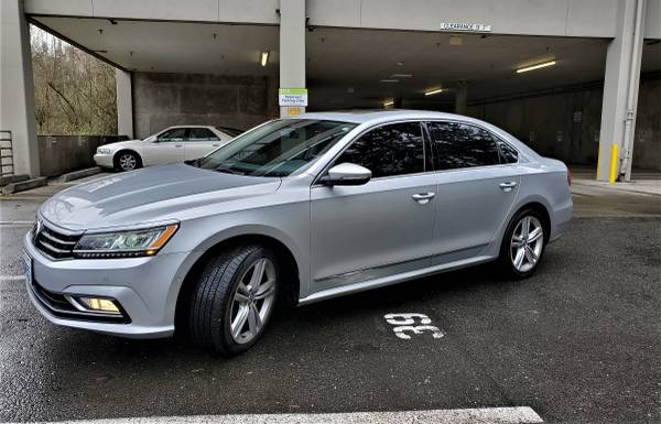 2017 VW Passat SEL Premium 53k miles 2nd Owner like camry accord for sale in Bellevue, WA – photo 2