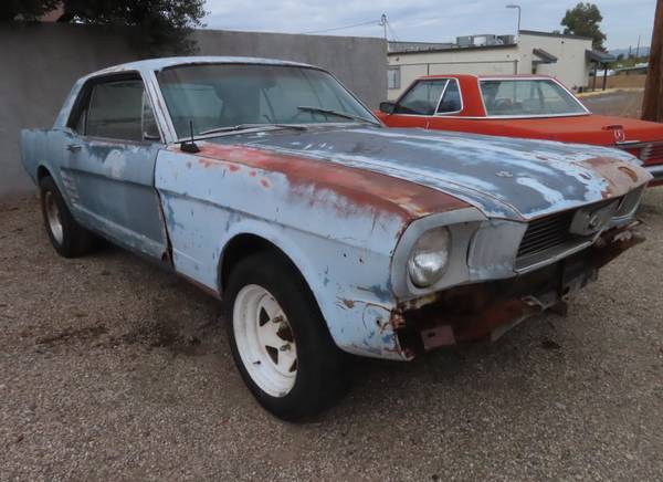 1966 Mustang Coupe C code auto factory V8 car w pony interior - cars for sale in Tucson, AZ – photo 2