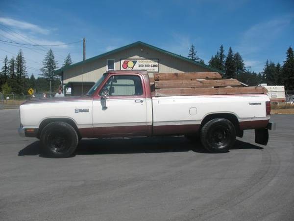 1984 Dodge Pickup D-100 Sweptline - cars & trucks - by dealer -... for sale in Roy, WA – photo 9