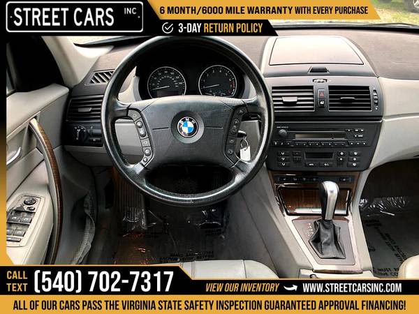 2006 BMW X3 X 3 X-3 X3AWD X 3 AWD X-3-AWD 3 0i 3 0 i 3 0-i PRICED TO for sale in Fredericksburg, District Of Columbia – photo 7