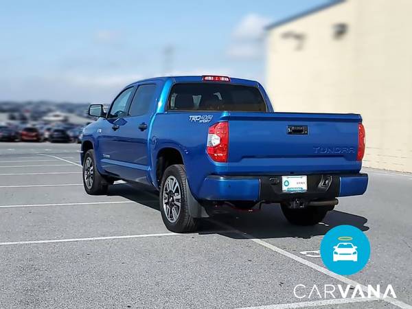 2018 Toyota Tundra CrewMax SR5 Pickup 4D 5 1/2 ft pickup Blue - -... for sale in Visalia, CA – photo 8