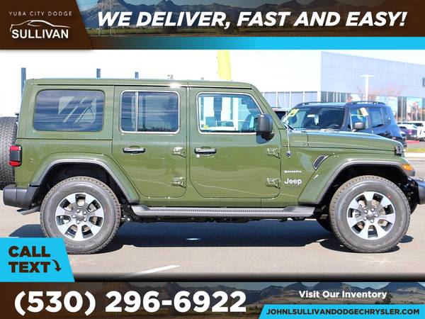 2021 Jeep Wrangler Sahara FOR ONLY 783/mo! - - by for sale in Yuba City, CA – photo 5