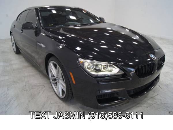 2014 BMW 6 Series 650i Gran Coupe M PKG LOW MILES LOADED BLACK... for sale in Carmichael, CA – photo 3