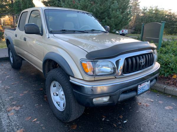 2002 Toyota Tacoma Double Cab, Gold, 3.4L V6, Automatic, 4WD - cars... for sale in Olympia, WA – photo 10