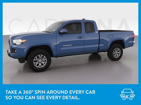 2019 Toyota Tacoma Access Cab SR5 Pickup 4D 6 ft pickup Blue for sale in Atlanta, MS – photo 3
