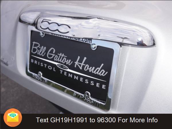 2013 *FIAT* *500* *2dr Hatchback Lounge* Argento for sale in Bristol, TN – photo 17