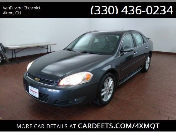 2011 Chevrolet Impala LTZ, Cyber Gray Metallic - cars & trucks - by... for sale in Akron, OH – photo 4