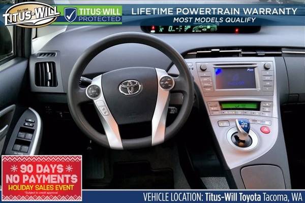 2014 Toyota Prius Electric Two Hatchback - cars & trucks - by dealer... for sale in Tacoma, WA – photo 4