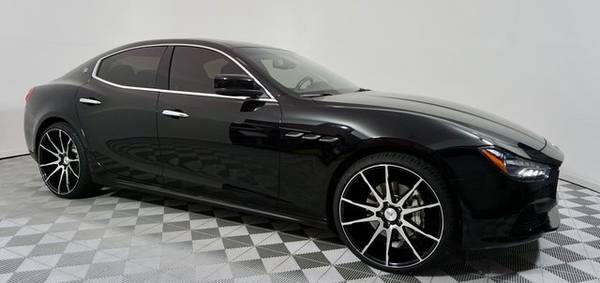 2014 *Maserati* *Ghibli* *4dr Sedan* Black for sale in Scottsdale, AZ – photo 4