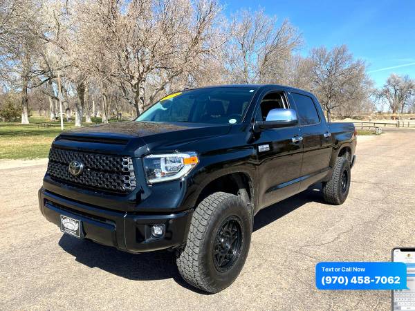 2018 Toyota Tundra 4WD Platinum CrewMax 5 5 Bed 5 7L (Natl) for sale in Sterling, CO – photo 3