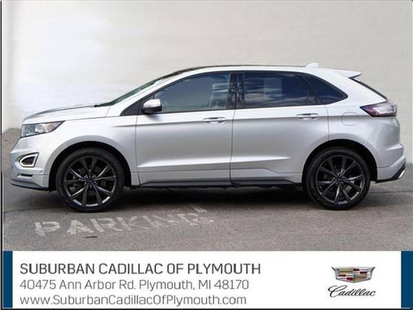 2015 Ford Edge SUV Sport - Ford Ingot Silver Metallic for sale in Plymouth, MI – photo 2