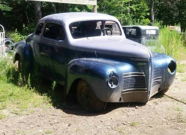 2-Door Coupe 1940 Plymouth, Project Car........................ for sale in Elmira, MI