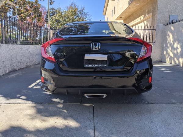 2020 Honda Civic Sport - Clean Title - 8,500 Miles - Black - cars &... for sale in Los Angeles, CA – photo 2