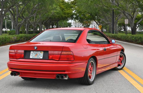 1991 BMW 850I V12 6 Speed Manual California Car - Over 20k In for sale in Miami, TX – photo 4