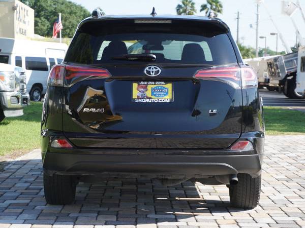 2018 Toyota RAV4 LE FWD Black Currant Metallic for sale in Bradenton, FL – photo 7