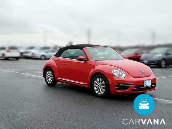 2017 VW Volkswagen Beetle 1.8T S Convertible 2D Convertible Red - -... for sale in Hugo, MN – photo 16