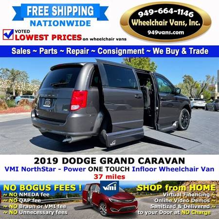 2019 Dodge Grand Caravan SE Plus Wheelchair Van VMI Northstar - Pow for sale in LAGUNA HILLS, AZ – photo 4