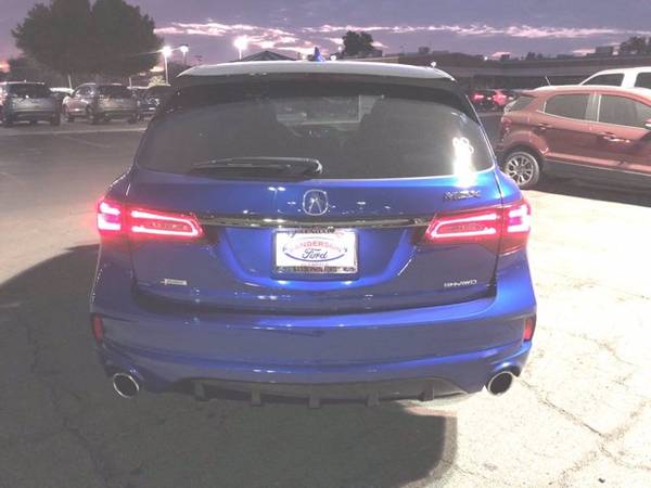 2019 Acura MDX w/Technology/A-Spec Pkg AWD Blue - cars & trucks - by... for sale in Glendale, AZ – photo 4