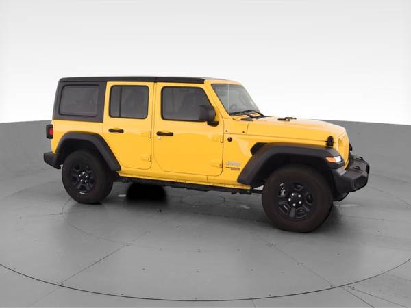 2018 Jeep Wrangler Unlimited All New Sport SUV 4D suv Yellow for sale in Columbus, GA – photo 14
