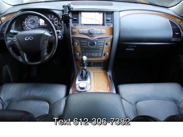 2011 INFINITI QX56 AWD LEATHER MOONROOF with - cars & trucks - by... for sale in Maplewood, MN – photo 24